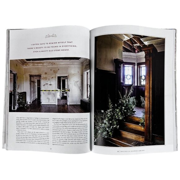 2019 The Magnolia Journal Magazine Summer Fall Winter Back Issues 11 12 13 - Picture 10 of 13